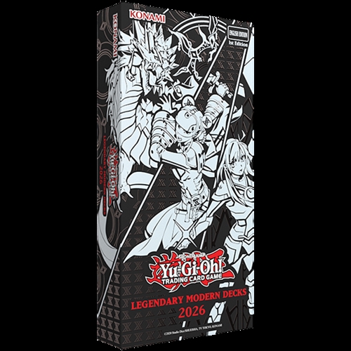 LegendaryModern Decks 2026 - 3 x Structure Deck - Yu-Gi-Oh kort 